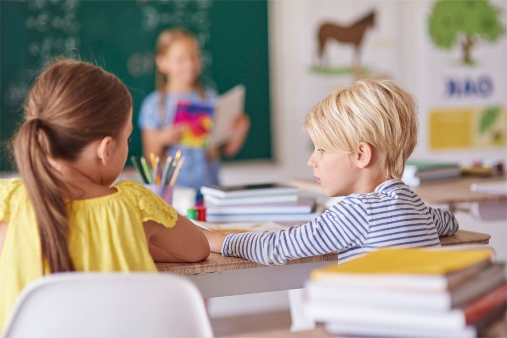 children in class