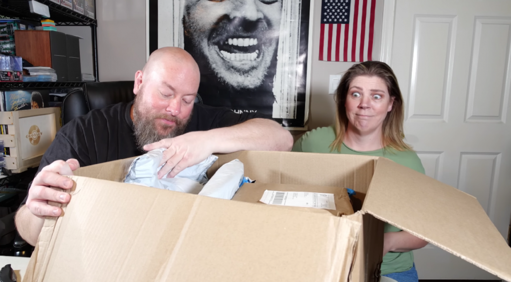 youtuber Franchise Kicks UNBOXING Walmart Customer Returns