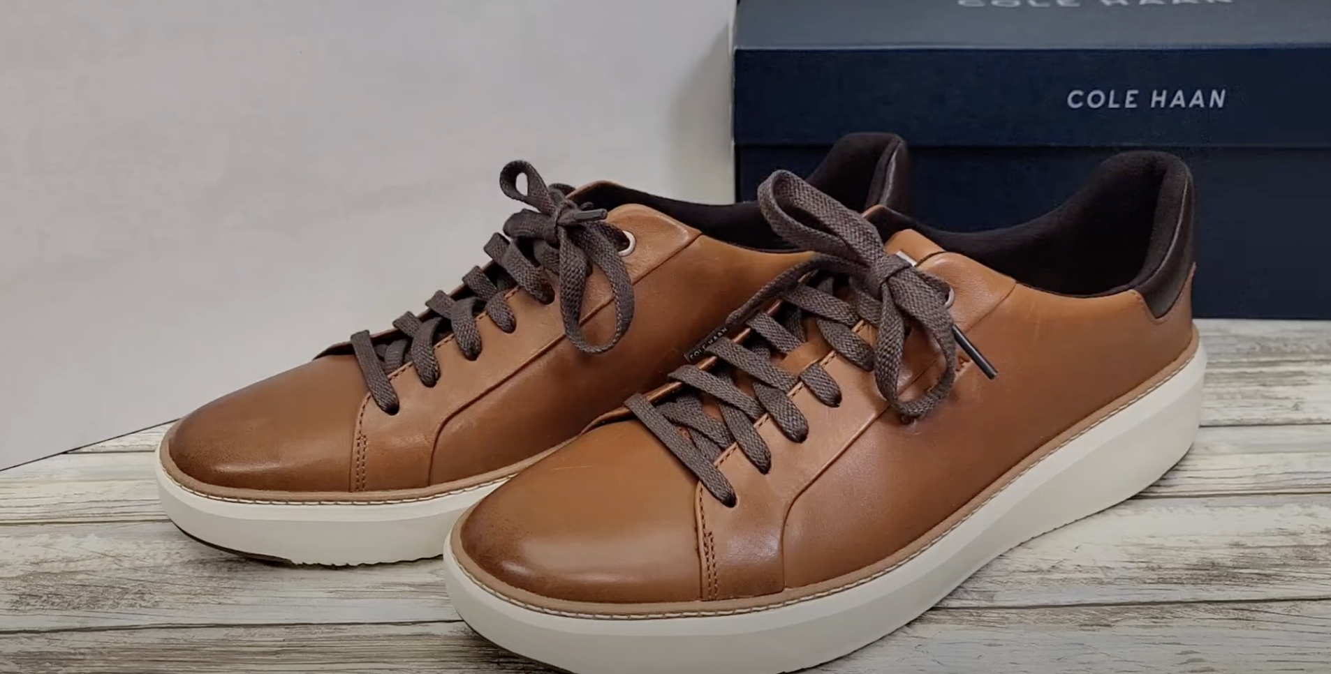 cole haan brown shoes-unboxing