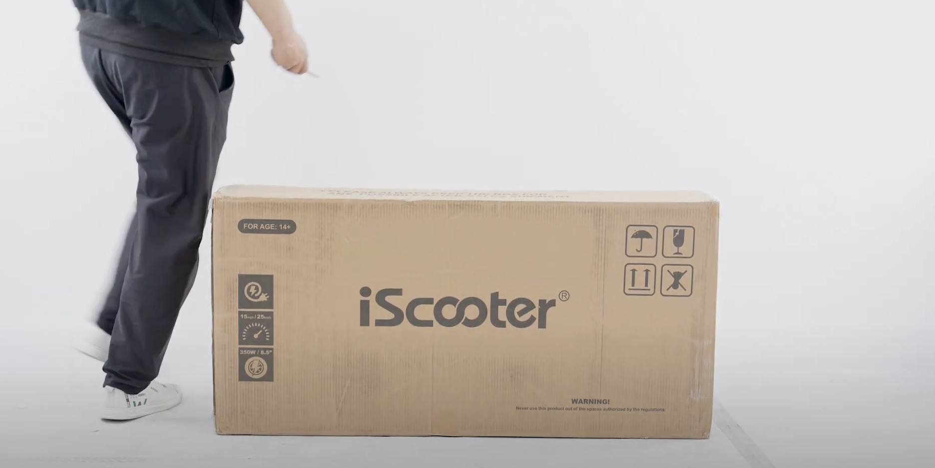 iScooter box-unboxing