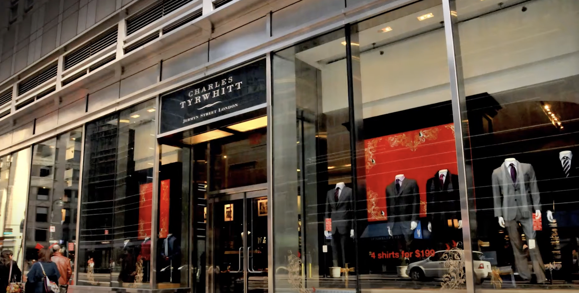 Charles Tyrwhitt store fron...