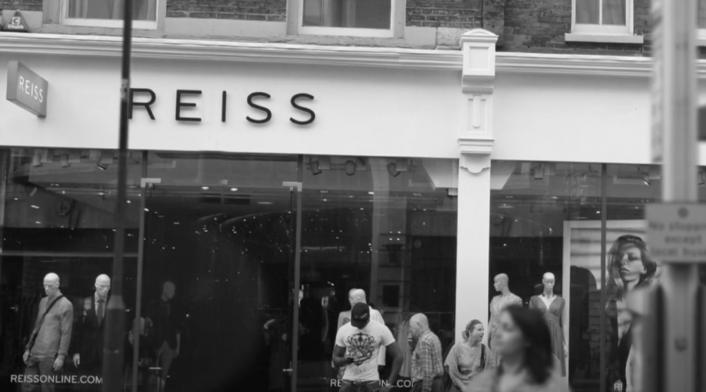 reiss store front