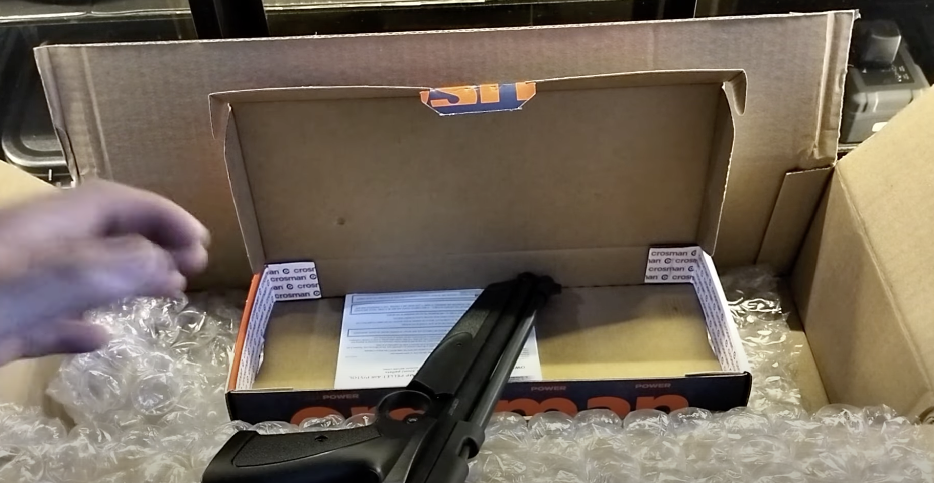 box with crosman armament